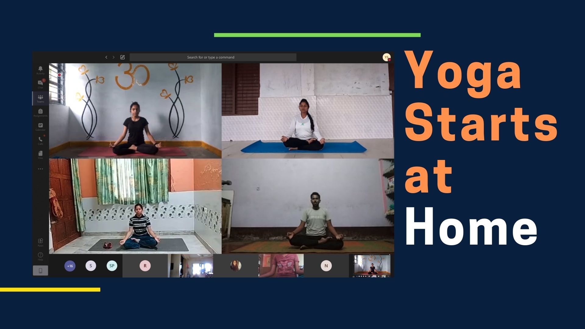 Live Holistic Yoga Class