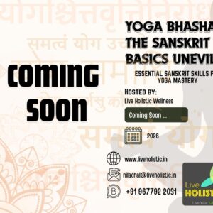 Yoga Bhasha: Learn Sanskrit Basics for Yoga Practice